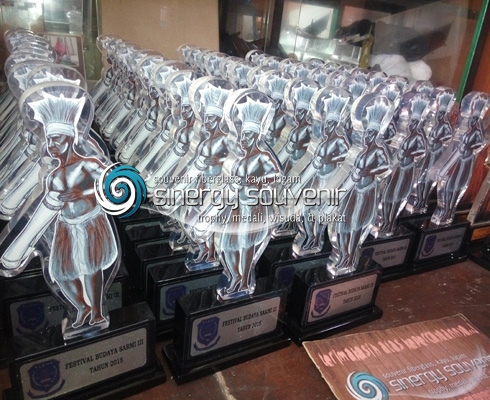 Plakat Souvenir suku Asmat